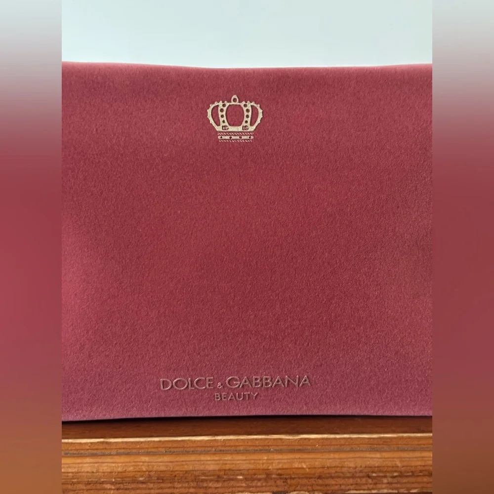 Dolce & Gabbana Beauty Velvet Cosmetic Pouch